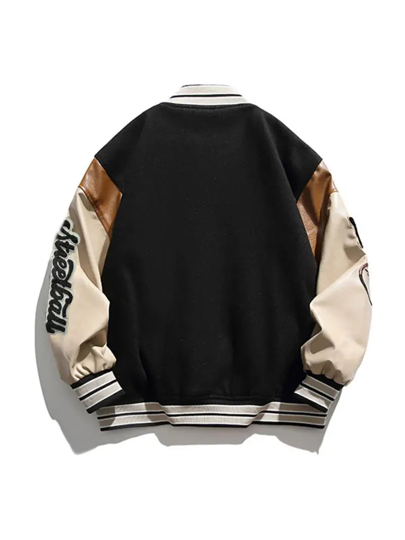 Yanks Vintage Baseball Jacket | Trendy oversized bomber jacket for men