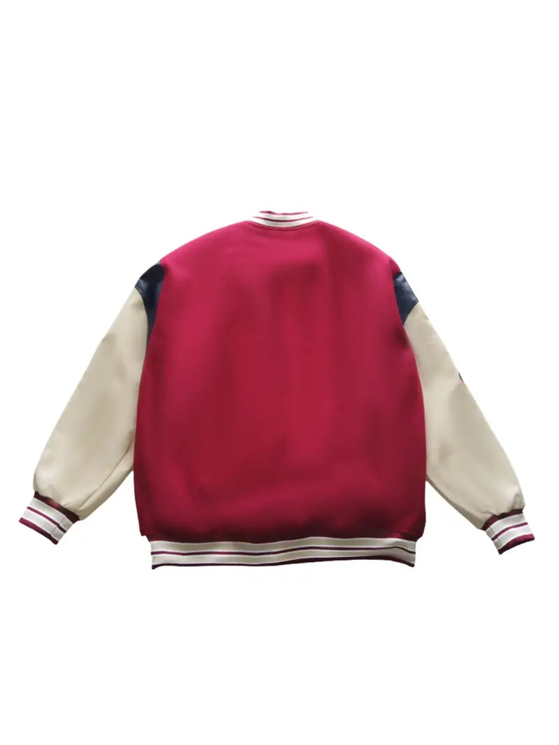 Yanks Vintage Baseball Jacket | Trendy oversized bomber jacket for men